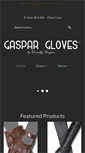 Mobile Screenshot of gaspargloves.com